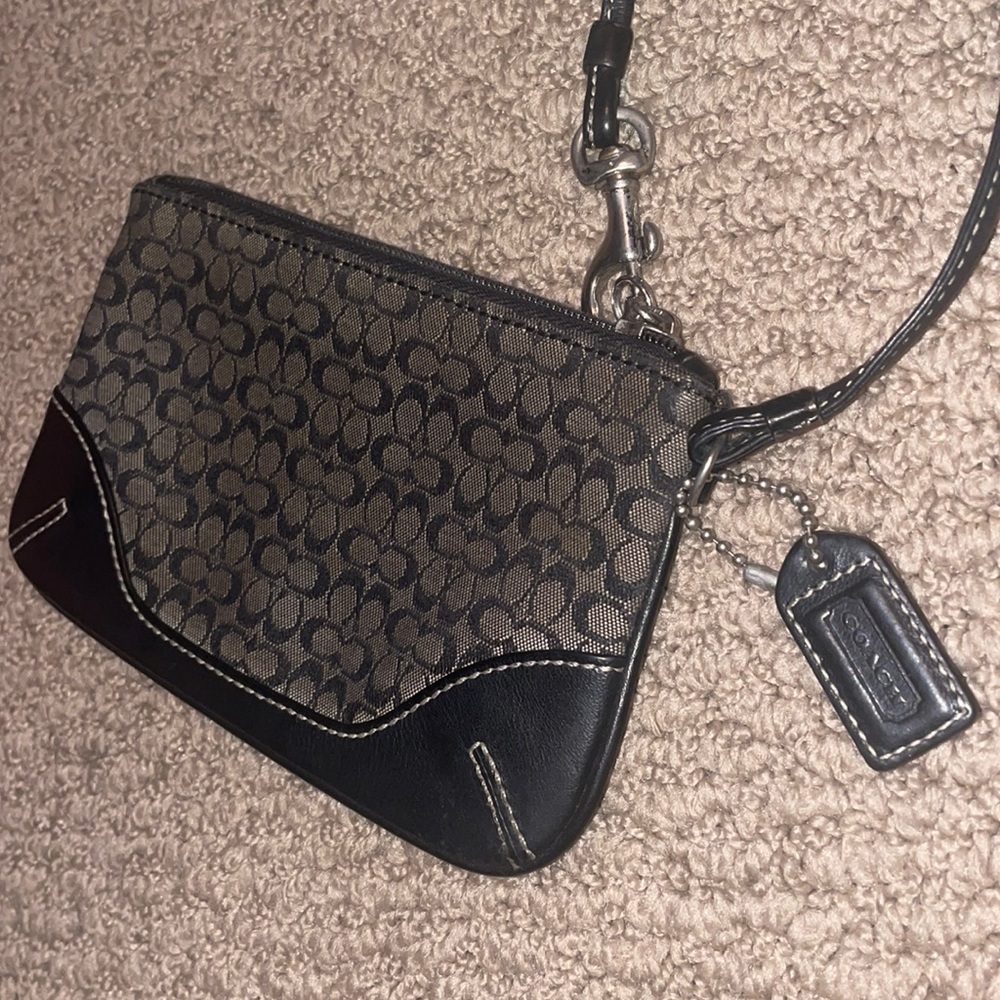 Vintage Coach Wrist Purse